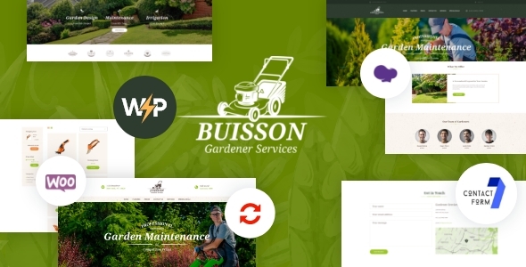 Buisson | Gardening & Landscaping Services WordPress Theme icon