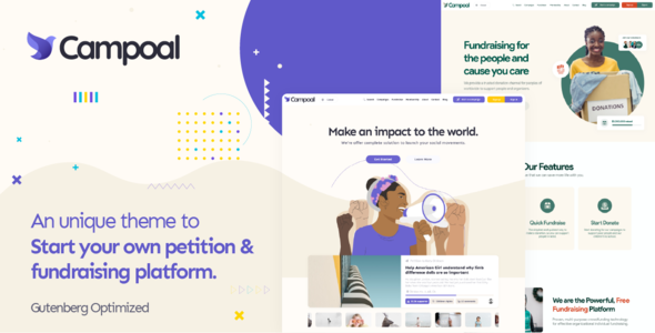 Campoal - Social Movement WordPress Theme icon