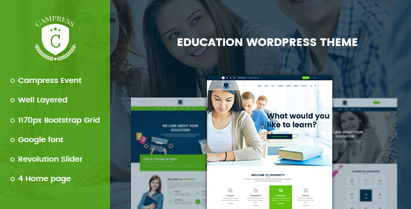 Campress - Responsive Education WordPress Theme icon