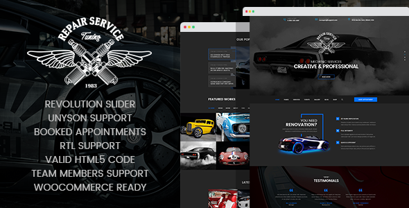 CarRepair - Auto Mechanic & Adjustment WordPress Theme icon