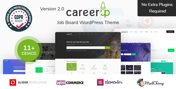 CareerUp - Job Board WordPress Theme icon