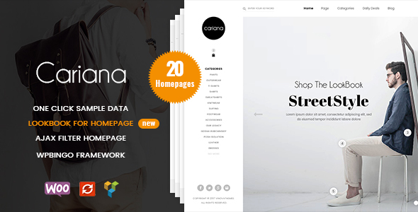 Cariana - WooCommerce Lookbook Fashion Theme icon