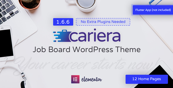 Cariera - Job Board WordPress Theme icon