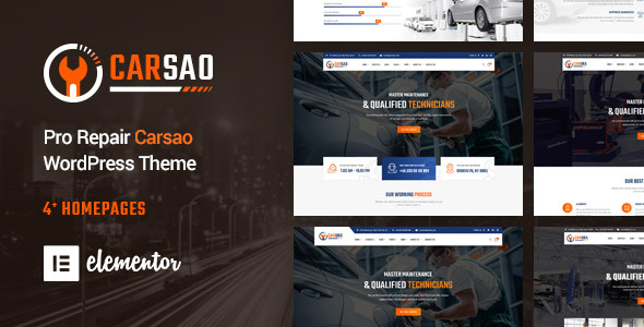 Carsao - Responsive Car Service WordPress Theme icon