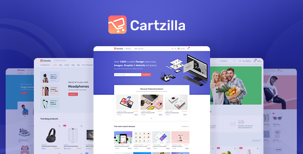 Cartzilla - Digital Marketplace & Grocery Store WordPress Theme icon