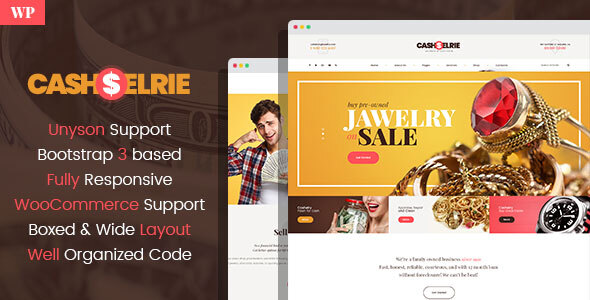 Cashelrie - Pawn Shop WordPress Theme icon