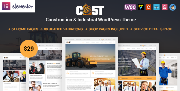 Cast - Construction & Industrial Responsive WordPress Theme icon