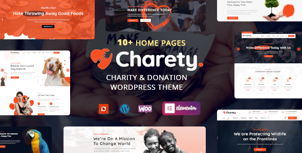 Charety - Charity & Donation WordPress Theme icon