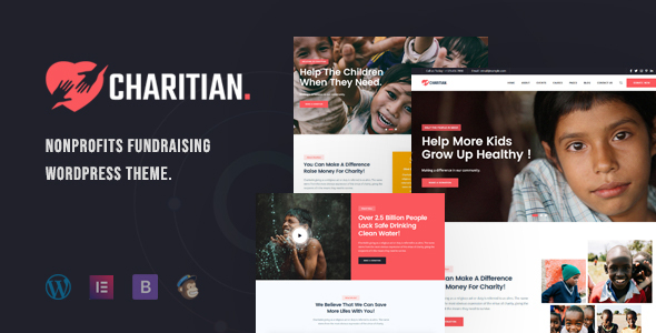 Charitian - NonProfit Charity WordPress Theme icon