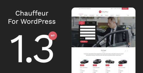 Chauffeur - Limousine, Transport And Car Hire WP Theme icon
