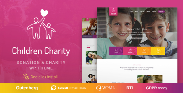 Children Charity - Nonprofit & NGO WordPress Theme icon