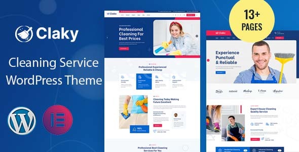 Claky - Cleaning Services WordPress Theme icon