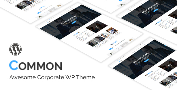 Common- One Page and Multipages WordPress Theme icon