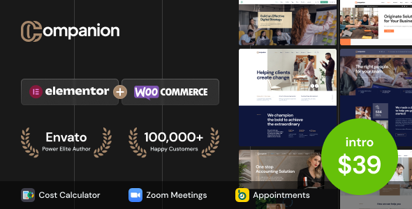 Companion - Corporate Business WordPress Theme icon