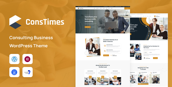 ConsTimes - Consulting Business WordPress Theme icon