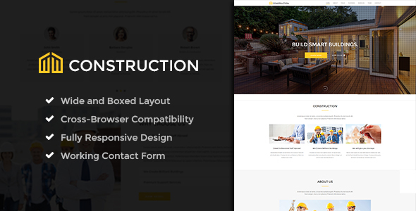 Construction - Business & Building Company WordPress Theme icon