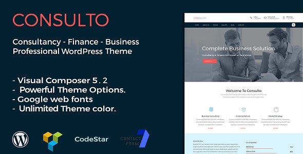 Consulto | Consulting & Business WordPress Theme icon