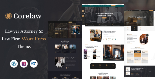 Corelaw - Lawyer & Law Firm WordPress Theme icon