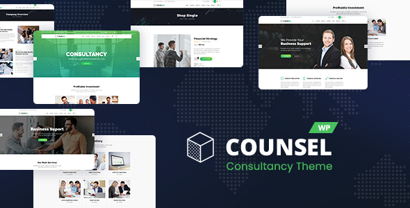 Counsell - Consultancy WordPress Theme icon
