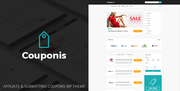 Couponis - Affiliate & Submitting Coupons WordPress Theme icon