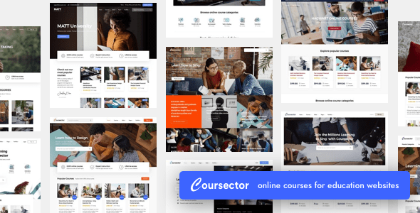 Coursector | LMS Education WordPress icon