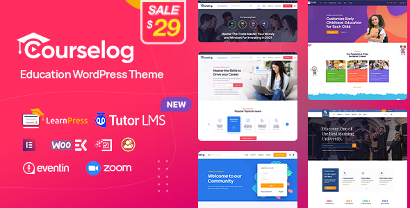 Courselog - Education WordPress Theme icon