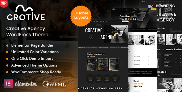 Crotive - Creative Agency WordPress Theme icon