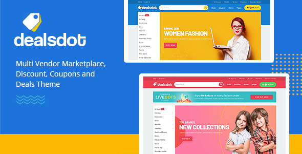 Dealsdot - Multi Vendor Marketplace Theme icon