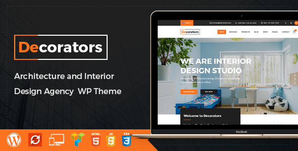 Decorators - WordPress Theme for Architecture & Modern Interior Design Studio icon