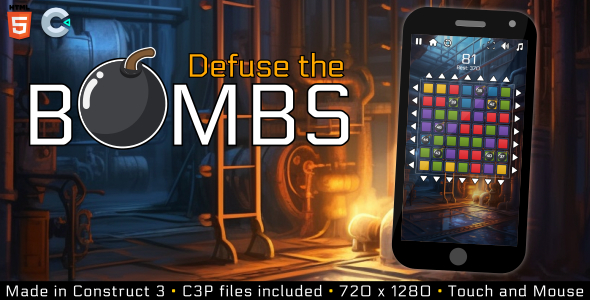 Defuse the bombs - HTML5 Casual game icon