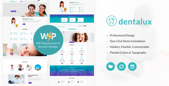 Dentalux | A Dentist Medical & Healthcare Doctor WordPress Theme icon