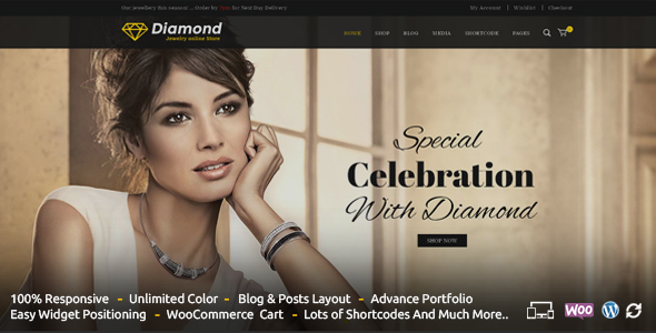 Diamond - Responsive WooCommerce Theme icon