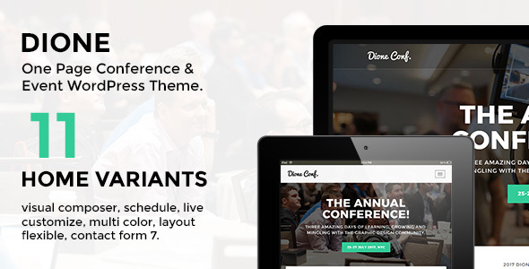 Dione – Conference & Event WordPress Theme icon