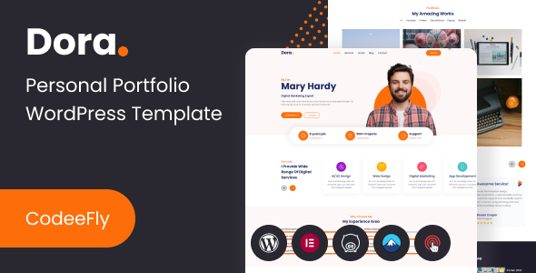 Dora – Personal Portfolio WordPress Theme icon