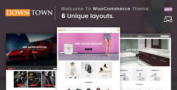 Down Town - Multipurpose WooCommerce Theme icon