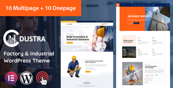 Dustra - Factory Industrial WordPress icon