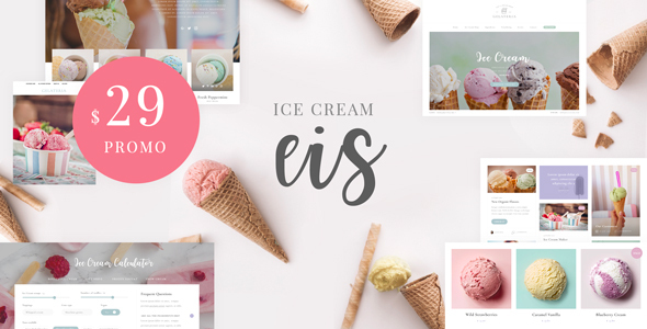 Eis - Ice Cream Shop WordPress Theme icon
