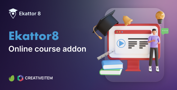 Ekattor 8 school online course addon icon