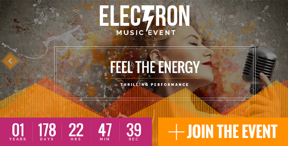 Electron - Event Concert & Conference Theme icon