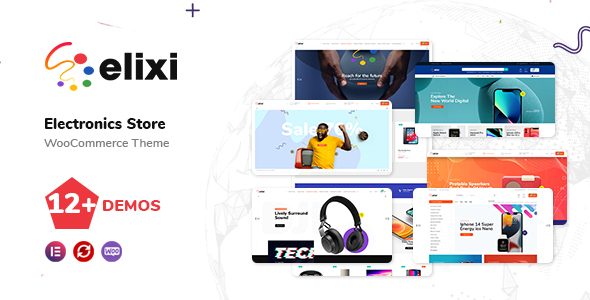 Elixi – Electronics WordPress Theme for WooCommerce icon