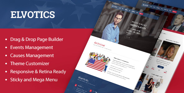 Elvotics - Political WordPress Theme icon