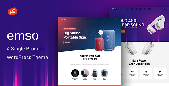 Emso - A Single Product Theme icon
