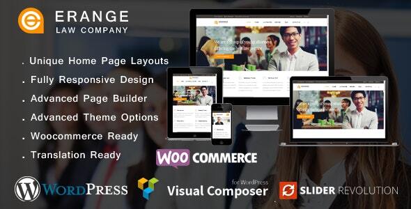Erange- Law Firm WordPress Theme icon