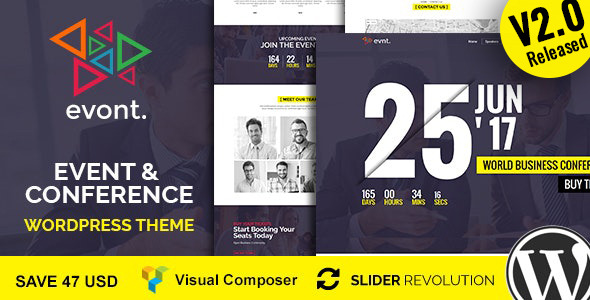 Evont - Event And Conference WordPress Theme icon