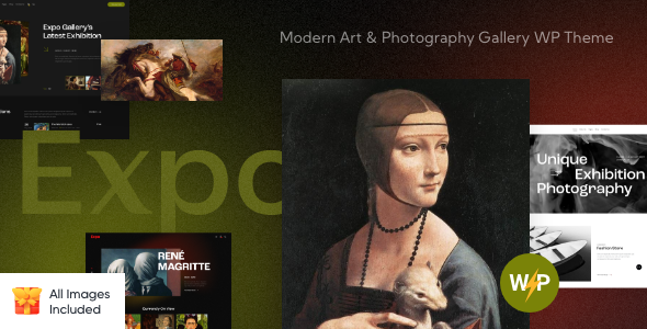 Expo - Modern Art & Photography Gallery WordPress Theme icon