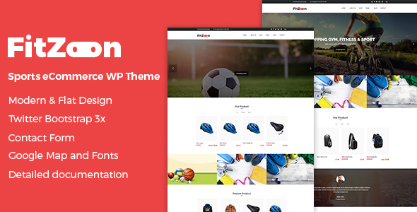 Fitzoon - Sports Store WooCommerce WordPress Theme icon