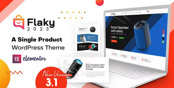 Flaky - Single Product WooCommerce Theme icon