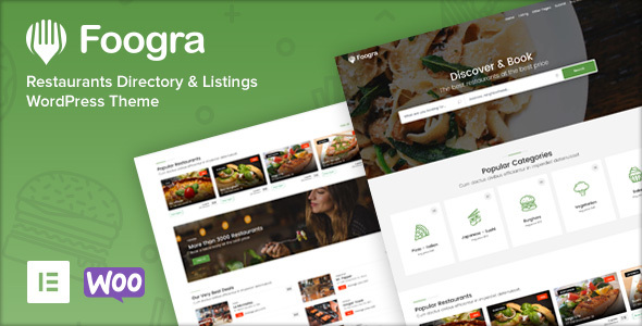 Foogra - Restaurants Directory & Listings WordPress Theme icon