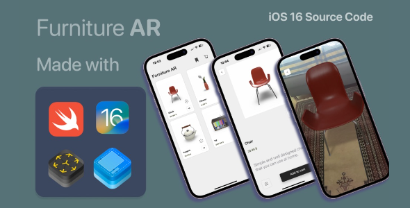Forniture AR, iOS app with ARKit icon