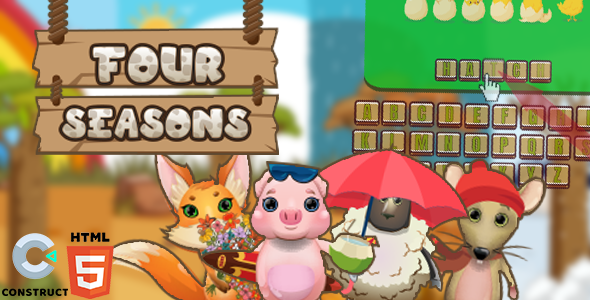 Four Seasons - HTML5 Game - Construct 3 icon